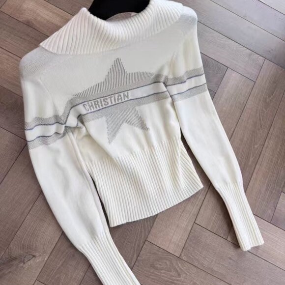 Dior Ski Collection Star Zip Cardigan - Off-White - Picture 5 of 6